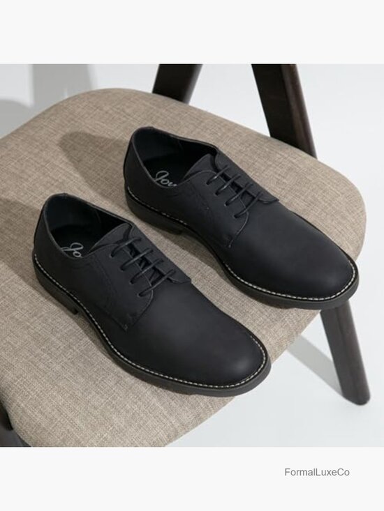 Men\'s Retro Brogue Oxford Dress Shoes Lace-Up Anti-Skid Formal Wedding Office main image 7